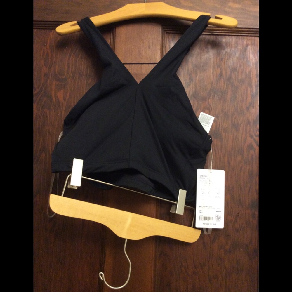 New with tag - Athleta crossed bikini top